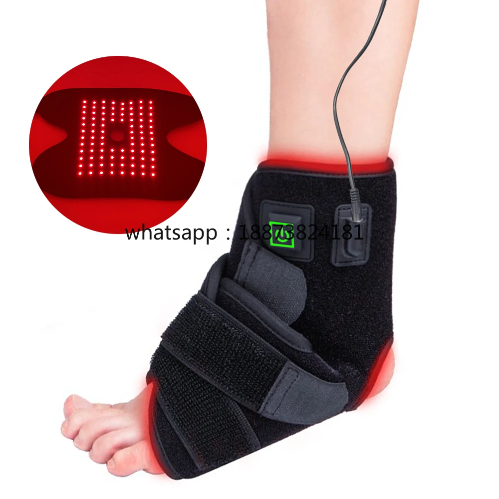 

Home Use 15W DC5V 660nm 850nm Wearable Foot Ankle Red Light Therapy for Pain Relief Swelling Physical Therapy