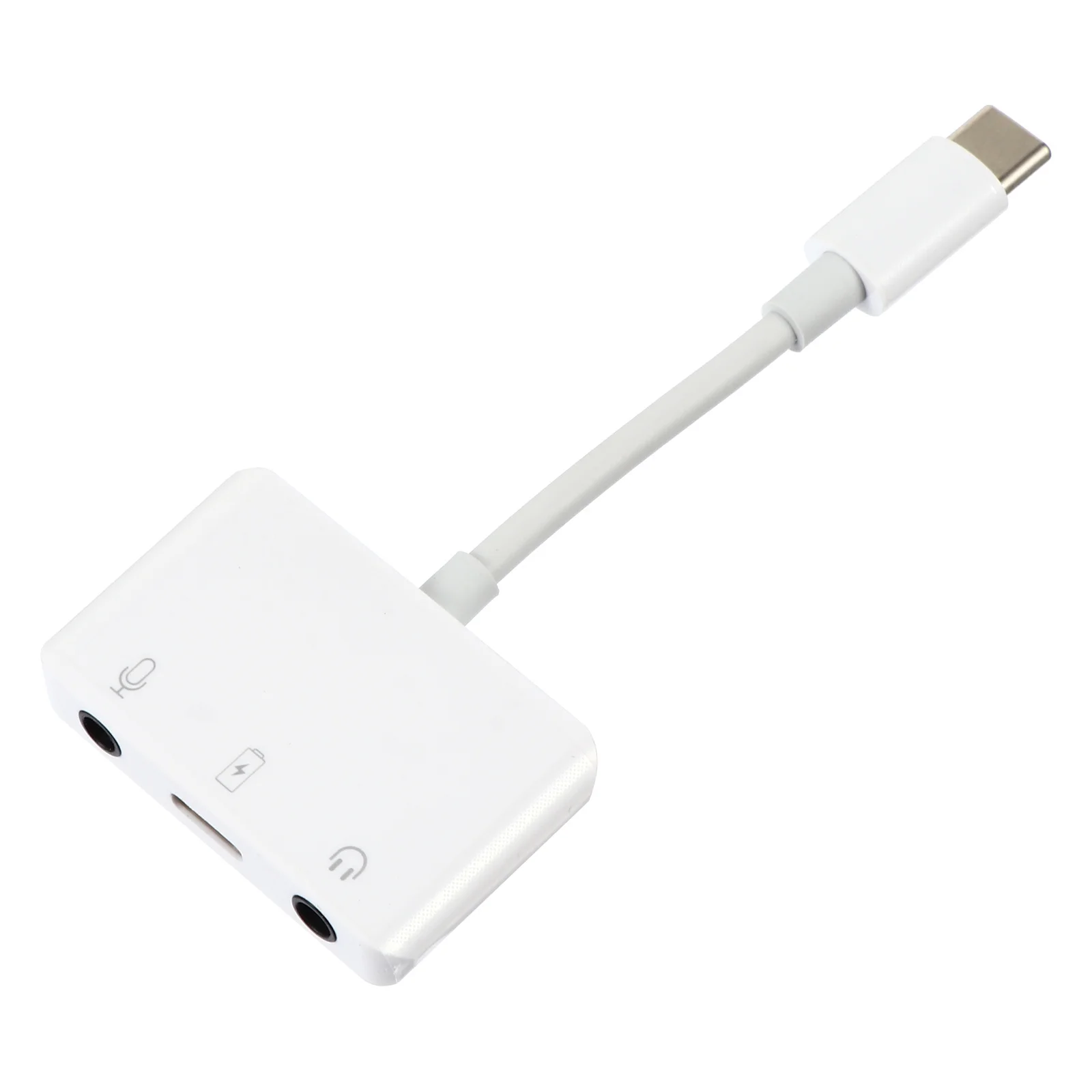 

3 Usb Headphone Audio Converter Compact Usb Lightweight Laptops Type-C Type-C Sound Sound Adapter Reader Adapter