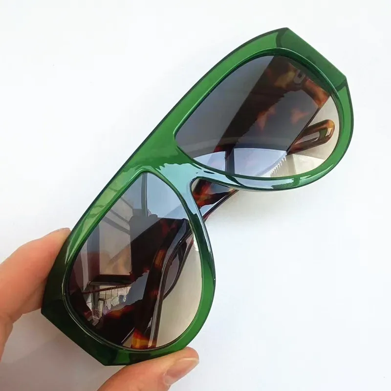 Modische Unisex-Sonnenbrille mit Froschspiegel, UV-Schutz, Übergroßer Rahmen, Breite Bügel, Sonnenbrille Google – Detail 8