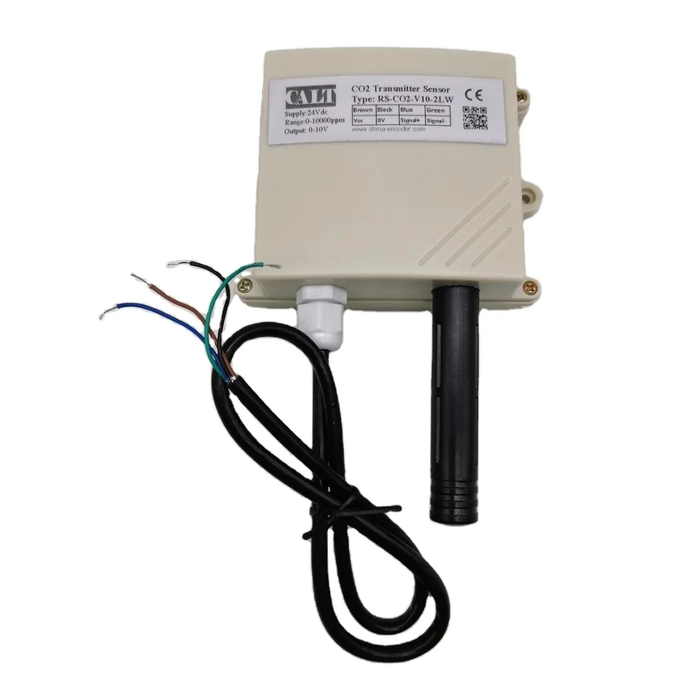 

0~5000ppm capacity CO2 concentration Temperature and humidity detector sensor Carbon dioxide transmitter RS485 output