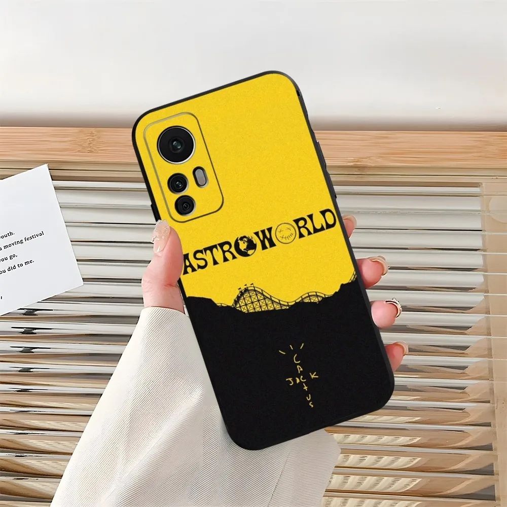 T-Travis S-ScottS Phone Case Funda for Xiaomi 14 11T 13 12 Lite Ultra Redmi Note 13 10 Pro POCO F4 F5 X5 Pro Coque