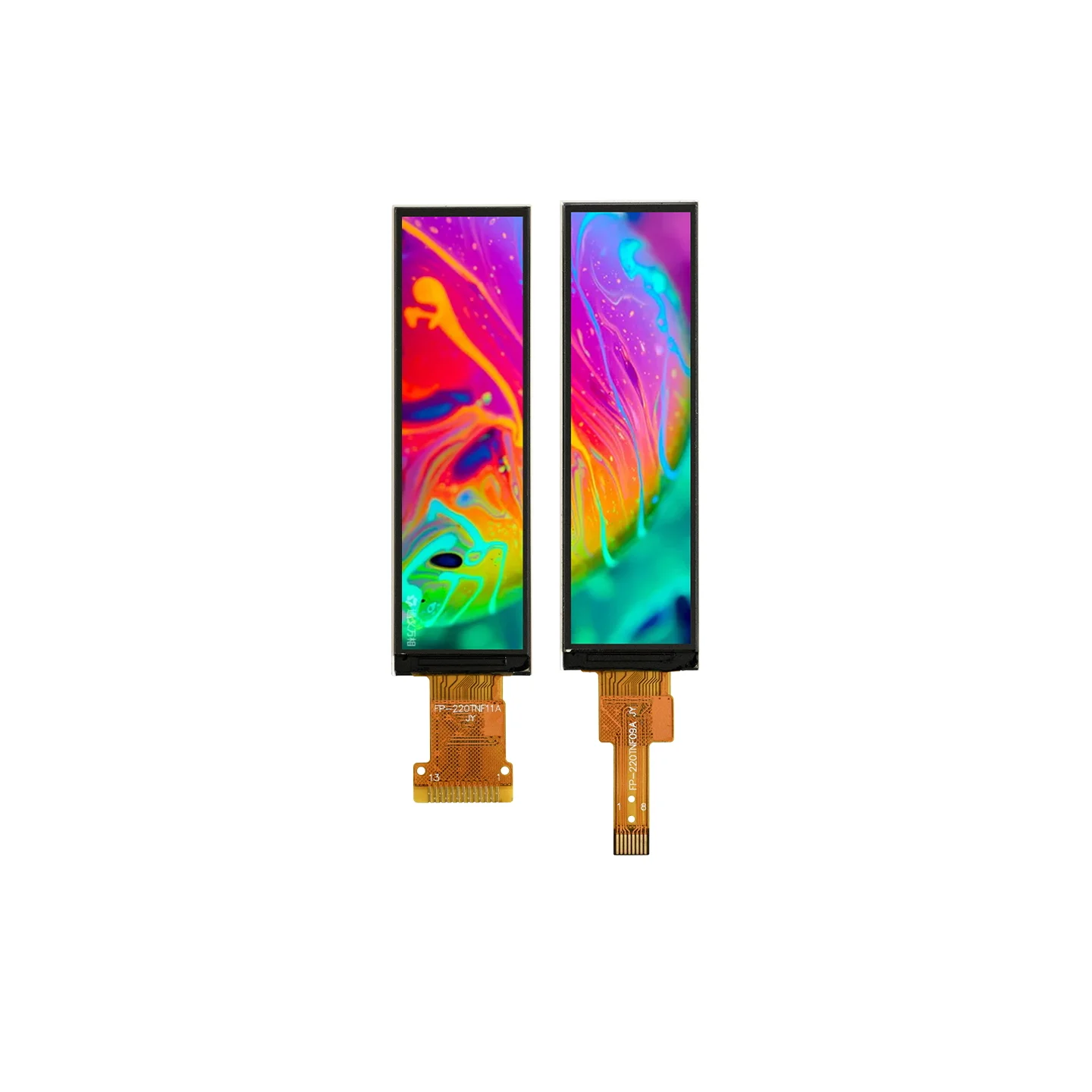 2.2 inch IPS TFT LCD display HD IPS 116x420 Resolution NV3006B Driver SPI Serial Interface 13Pin/8Pin Welding type/Plug-in