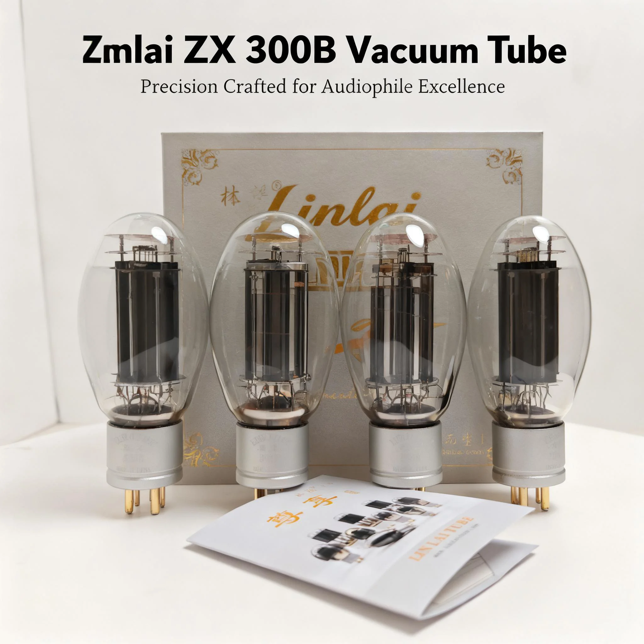 ZX 300B Vacuum Tube Audio Electronic Tube Direct Generation 300B/300B-N/300BT Four Tube Precision Matching