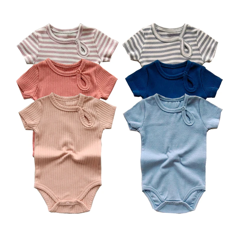 Newborn Rompers Summer Baby Boy One-piece Clothes Spring Cotton Baby Girl Bodysuit New Born Onesies