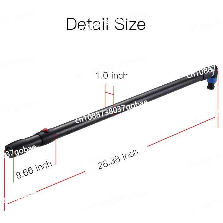 

Special extension rod for depression repair machine equipment