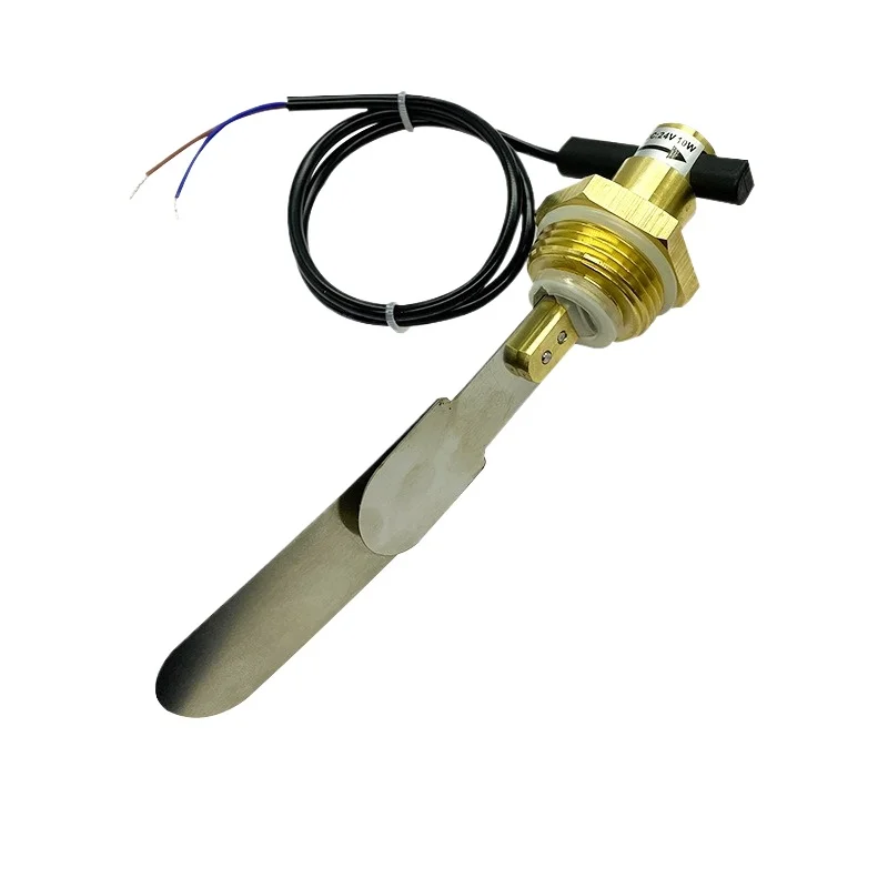 DN15 Stainless Steel Paddle Flow Switch 70W Target Water Flow Switch Anti-dry Boiling Water Flow Switch