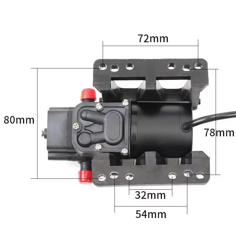 Combo Pump 8L Brushless Water Pump 10A 14S V1 Sprayer Diaphragm Pump for Plant Agriculture