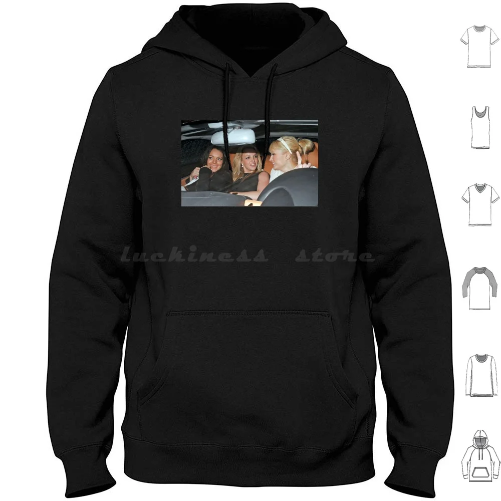 Britney Paris Lindsay V2 Classic Moletom com capuz de algodão manga comprida Britney Paris Lindsay V2 Classic