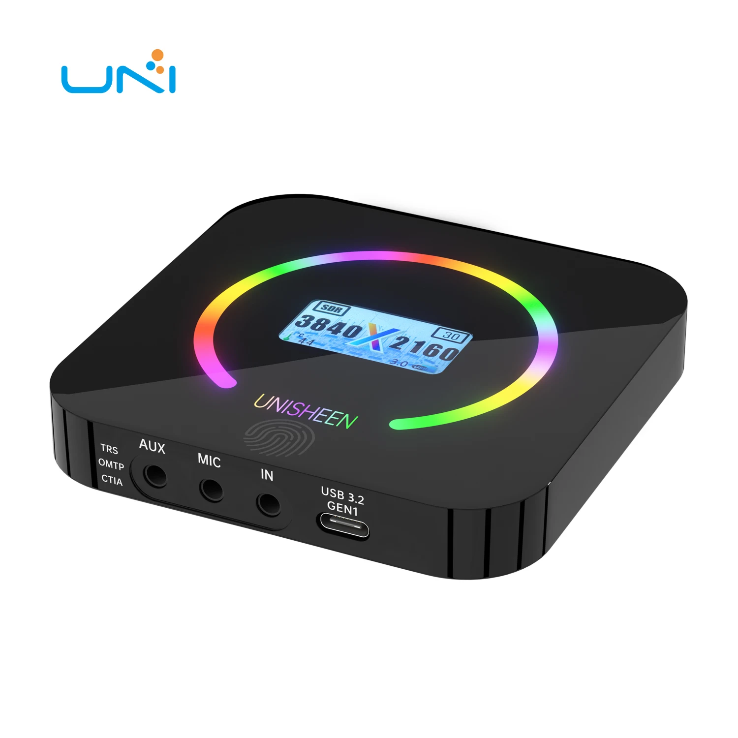 Imagem -02 - Unisheen-hdmi Game Streaming Equipment Grabber Dongle Vídeo Capture Card Box Transmissão ao Vivo 2160p Obs Vmix 4k 60fps Loopout Ps5