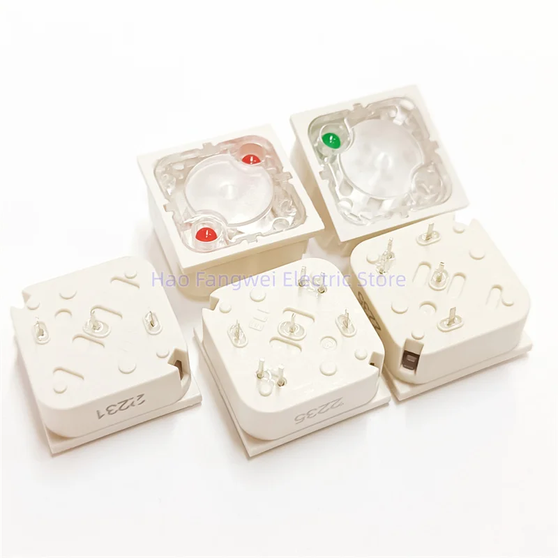 5PCS SH salecom button switch LT1-19-A0/A1/A2 no light strip light transparent button 19X19 touch switch 7-pin