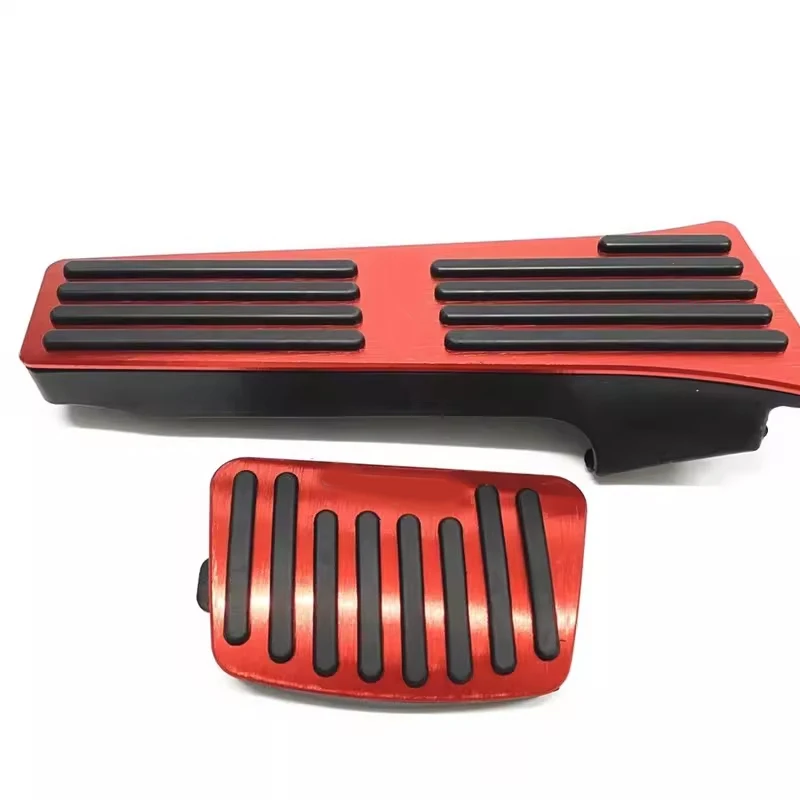 Car Foot Cover for Hyundai Palisade LX3 Hybrid 2026~2028 Gas Brake Pedal Rubber Anti-Slip Alloy Footrest Pad Part Accessories