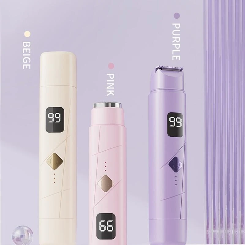 

D0AB Women Hair Removers Waterproof Shaver Perfect for Bikini Area Underarm and Face