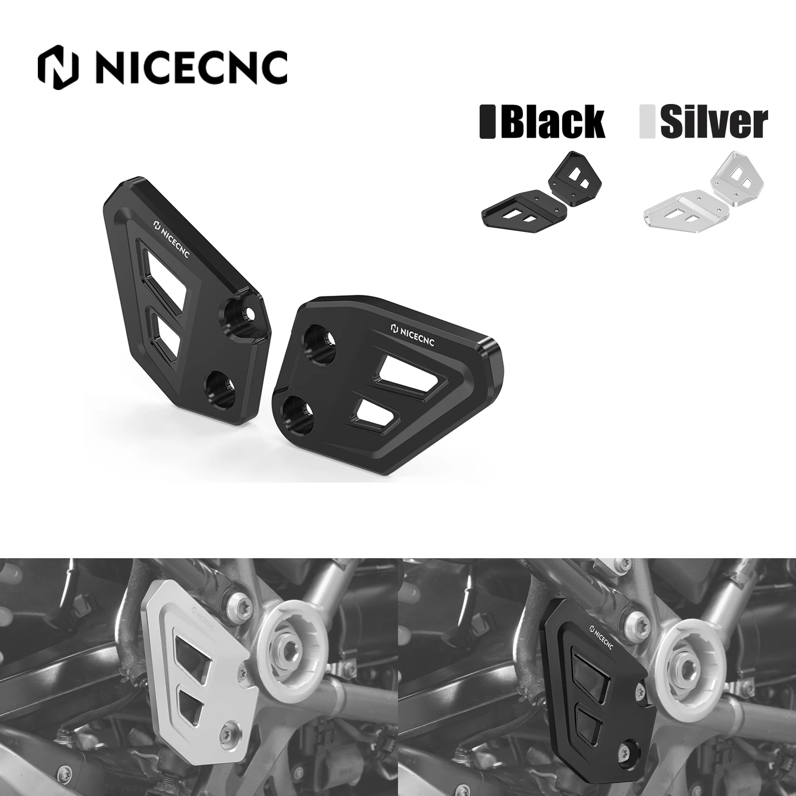 For BMW R 1250 GS R1250GS Adventure 2018-2023 Rear Brake Master Cylinder Guard For BMW R 1250 GS GSA 2018-2023 2022 2021 20 19