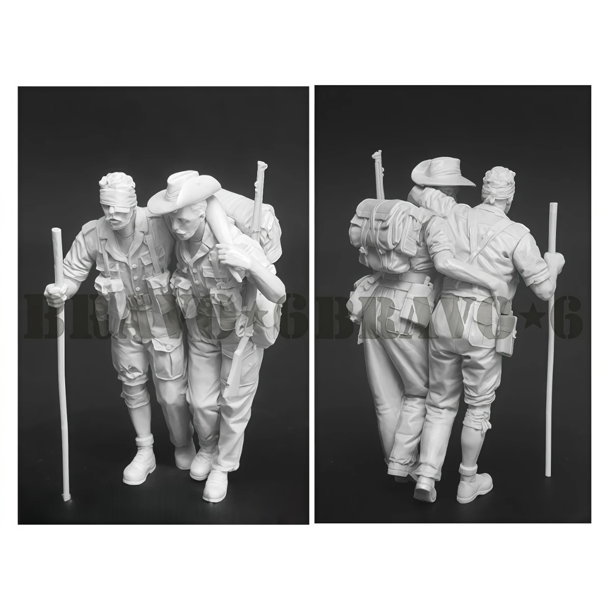 

Комплект неокрашенной модели из смолы 1/35, военная тема, Сидит Силы (2) Набор в разобранном и неокрашенном виде GK