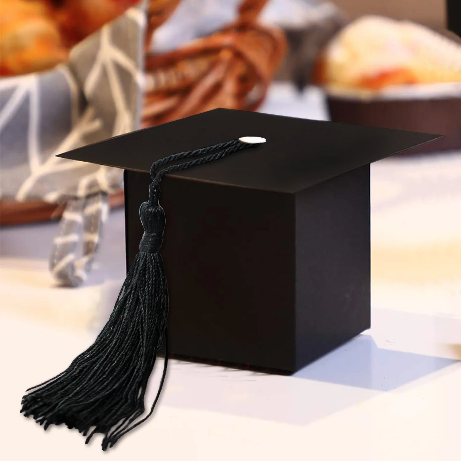 Graduation Cap Candy Boxes, 10/20/30/50pcs Set