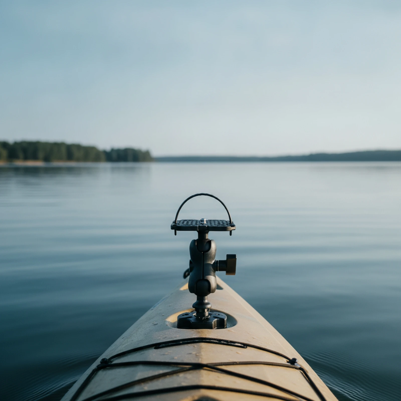 Fishing Accessories Mount Platform Wide Compatibility Mounting Platform Kayak Mount with Strap Sturdy Accessory Marine Grade