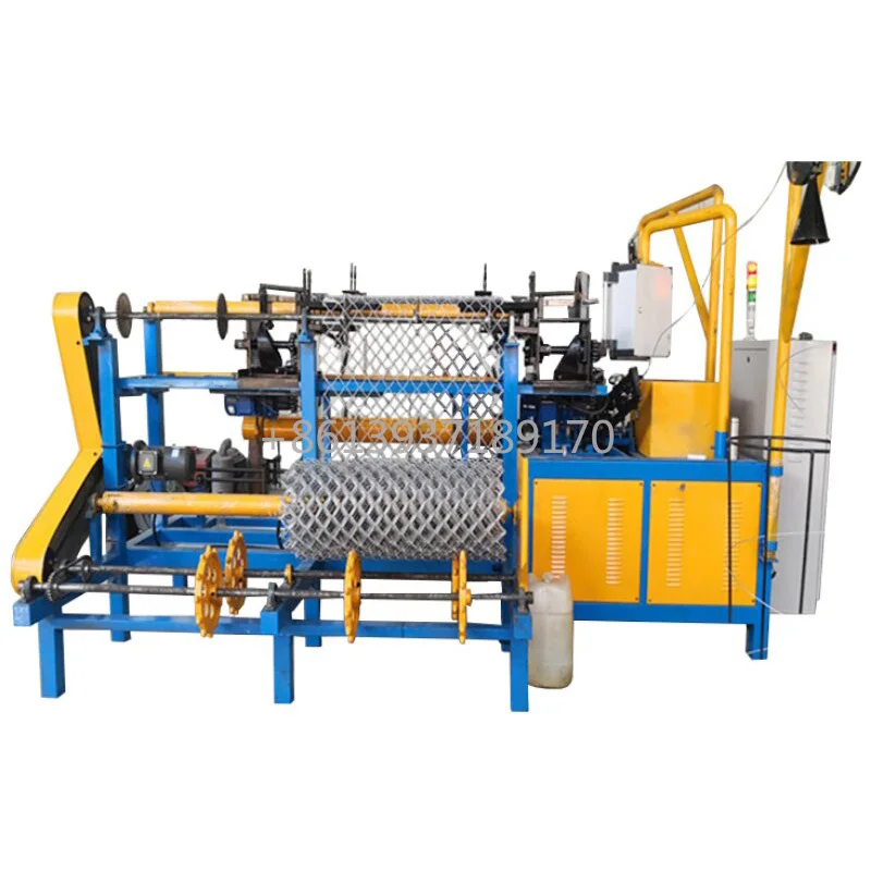 Fully Automatic Chain Link Fence Machine Machine To Make Wire Mesh Wire Mesh Drawing Machine