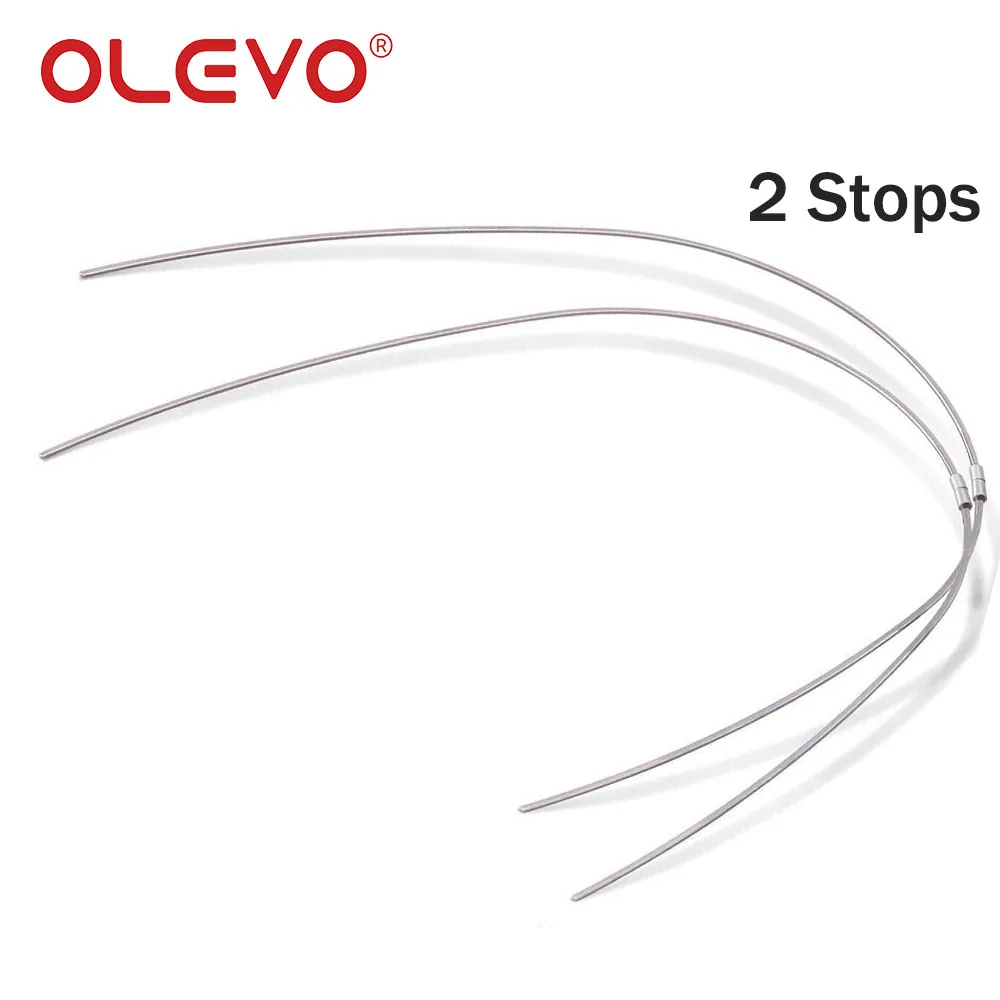 OLEVO 10 Packs Dental Orthodontic Wires Cu NiTi Archwires Copper Nickel Titanium Round Natural Arch Wires With Stops Damon Form