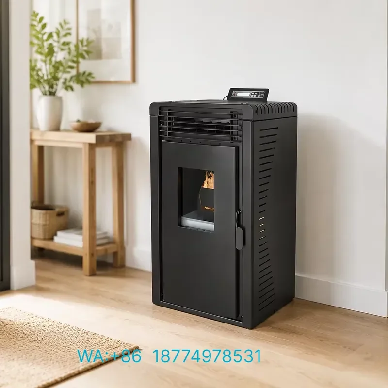 for PANSEE High Efficiency Energy Saving Pellet Stove WH-PD WIFI Smart APP Control Multi Room Space Heater