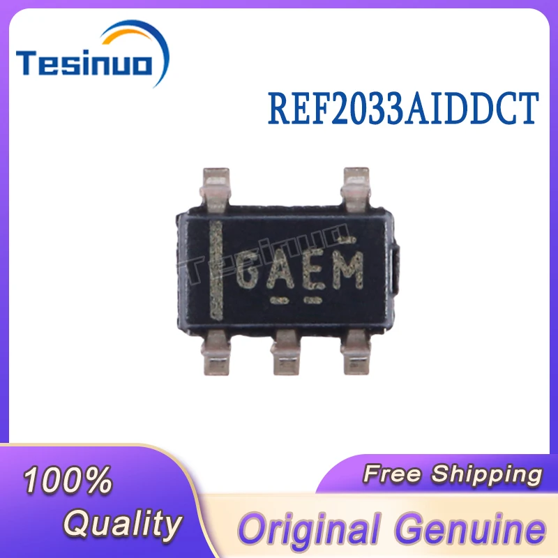 5/PCS New Original REF2033AIDDCT SOT-23-5 3.3V voltage reference chip In Stock