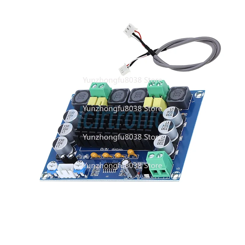 XH-M543 TPA3116 D2 12V 24V 120W * 2 Dual Channel Digital Power Audio Amplifier Board 120Wx2 TPA3116D2