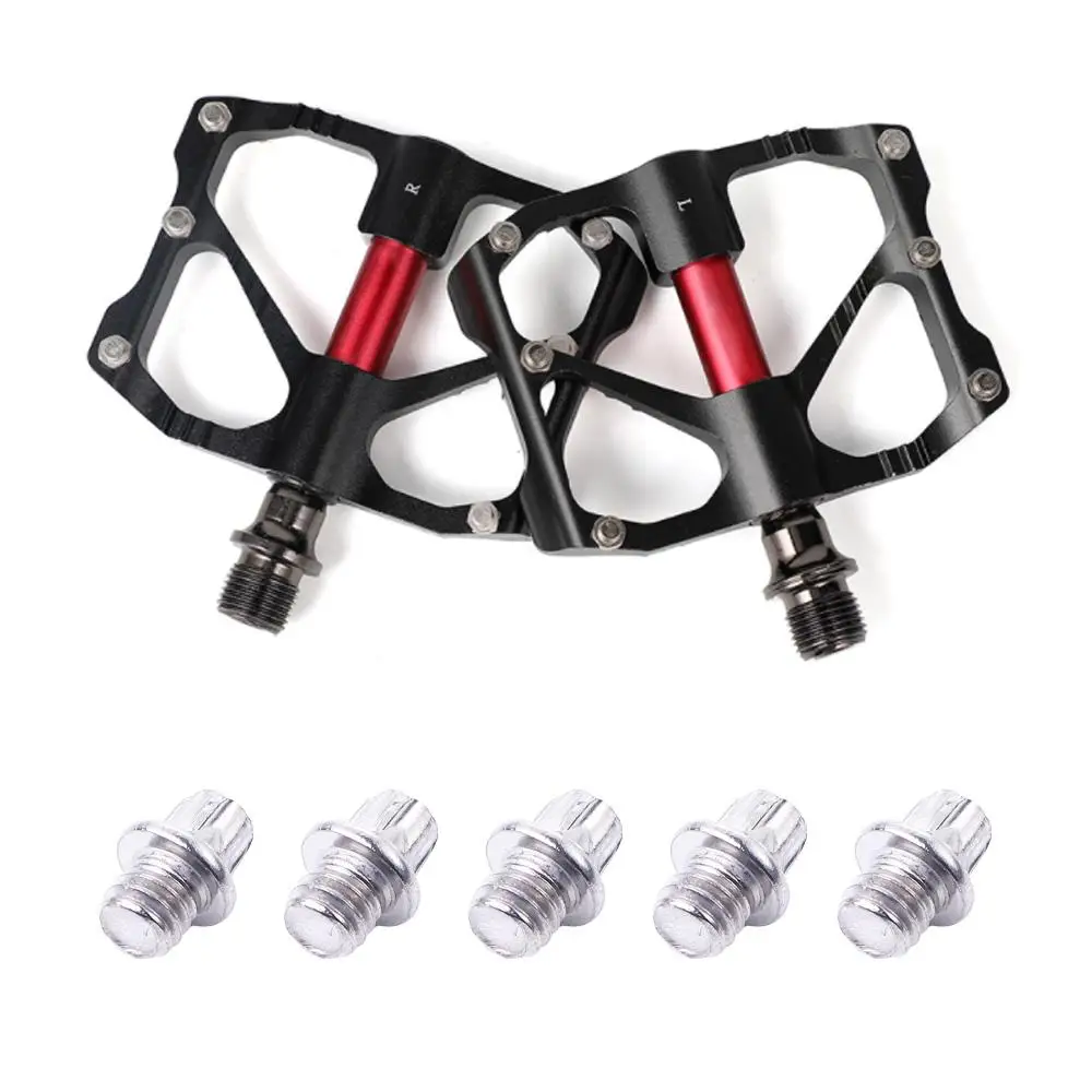 

Accessories Bike Pedal with Wrench Bicycle Parts Pedal Skid-proof Studs Bike Pedal Bolts Bike Bolts Pin Bicycle Pedal Screw