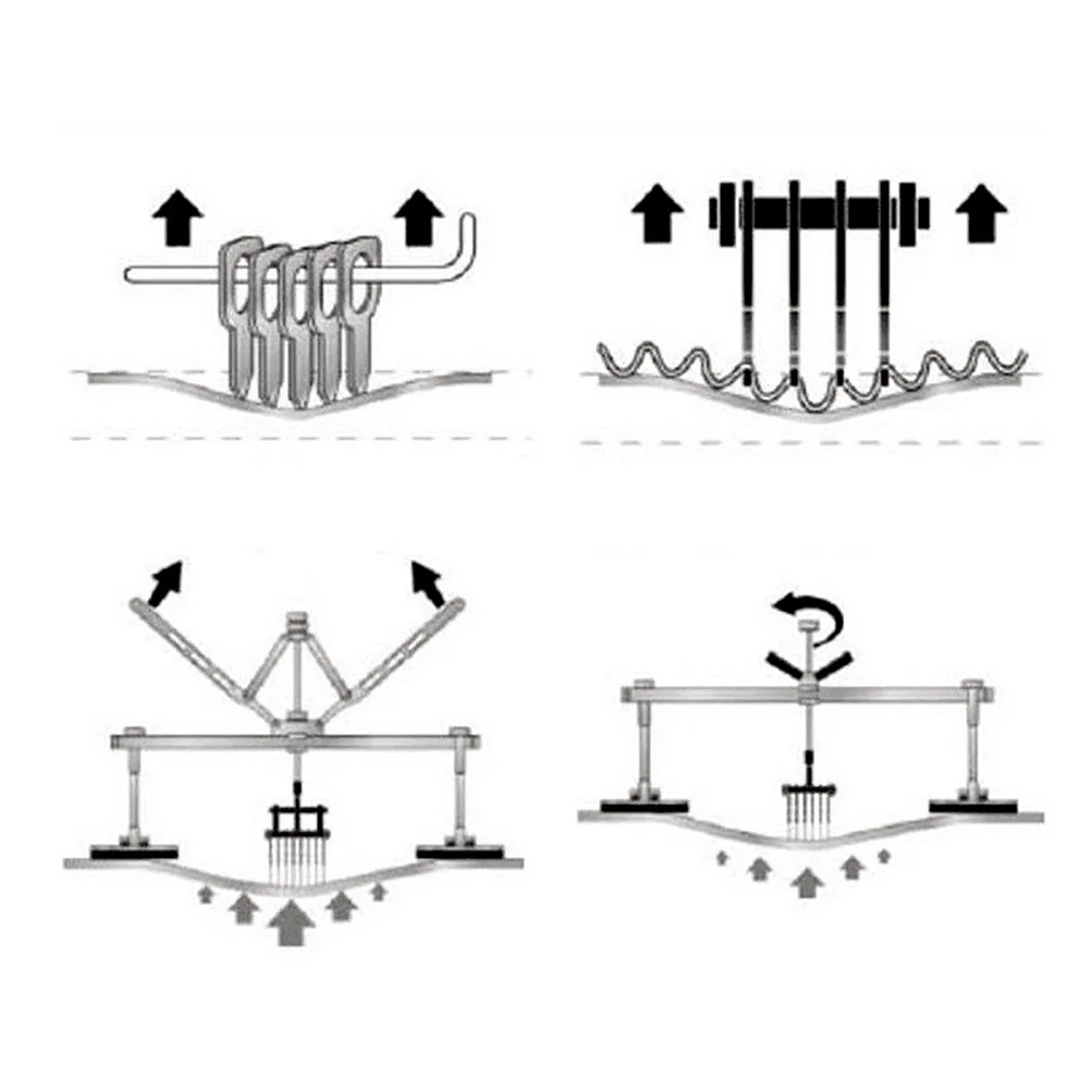 

Professional Auto Pulling Claw 6 Efficient Paintless Dent Removal Tool Panel Fix Equipment