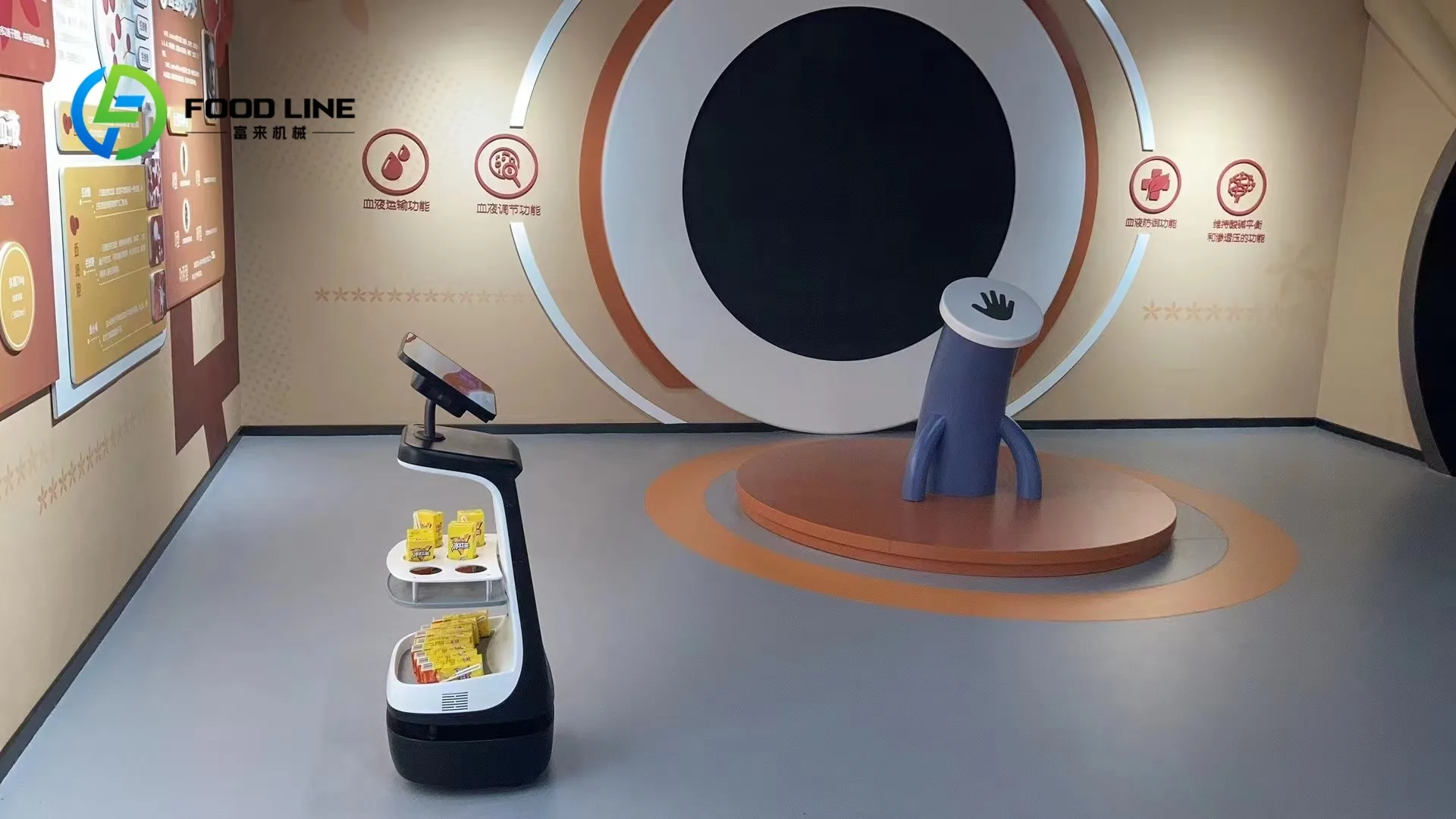 Multifunctional Service Guide Robot Intelligent Reception Robot For Question Answering And Path Guidance In Office