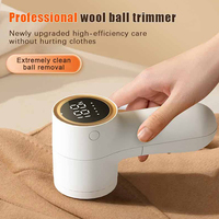 Electric Lint Remover Intelligent Digital Display USB Rechargeable Hairball Trimmer Portable Clothes Shaver 5 Gear Razor