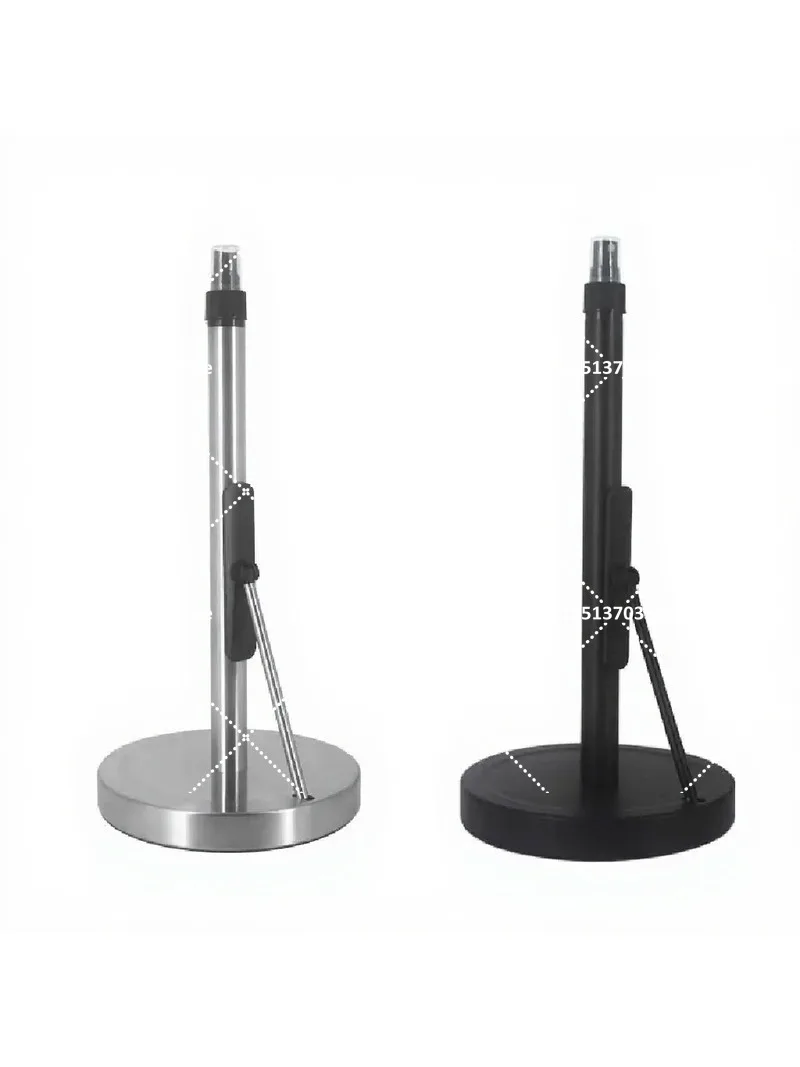 Stainless Steel Tissue Holder with Spray Bottle Modern Freestanding Organizer for Kitchen Countertop