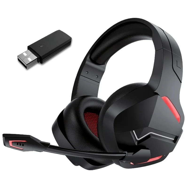 

BW01 Wireless Gaming Headset, Headset Stereo 2.4G Bluetooth Dual Mode