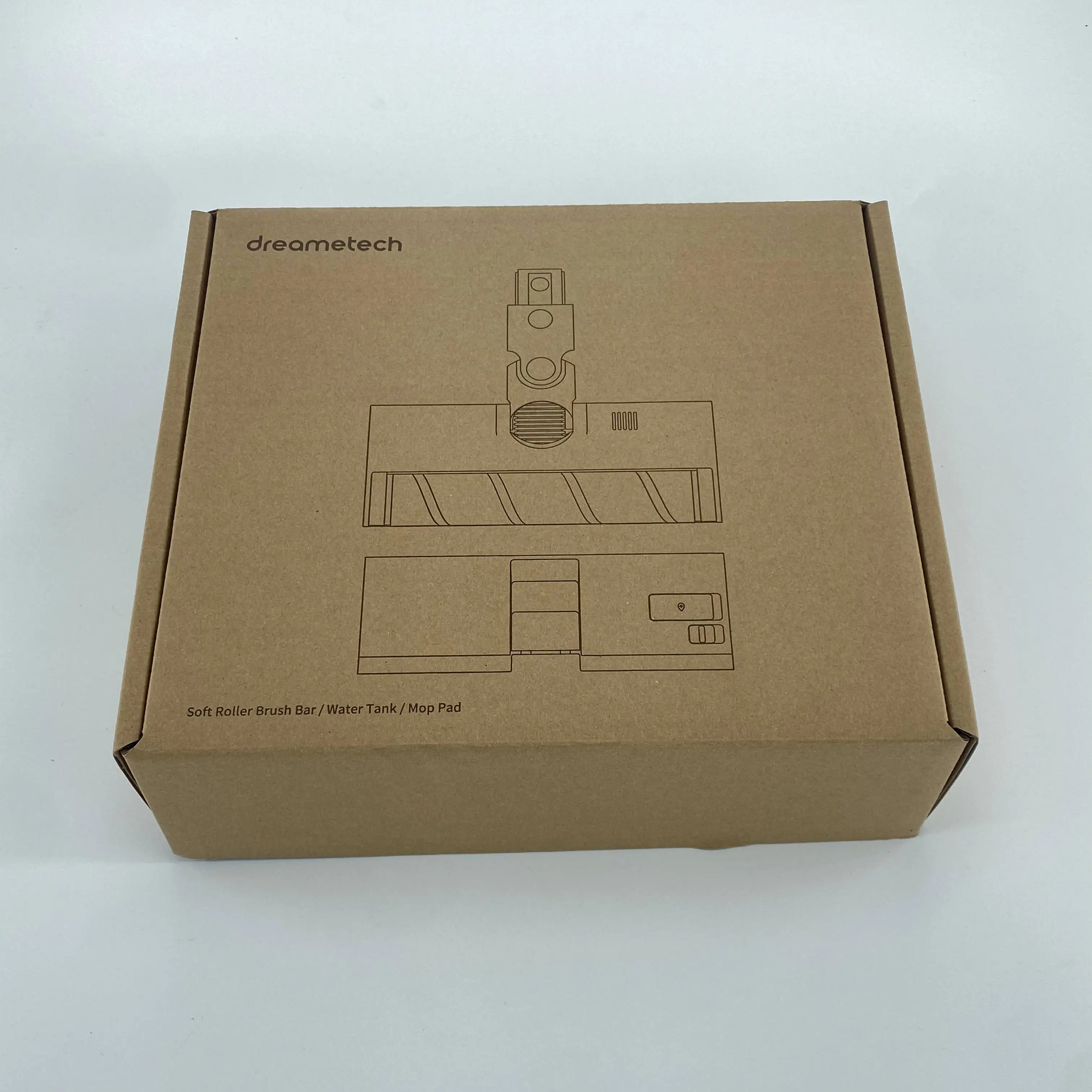 Cabeça de escova dupla rotativa original para Dreame, acessórios de aspirador, V11, V12, V12 Pro, V16, T20, T30