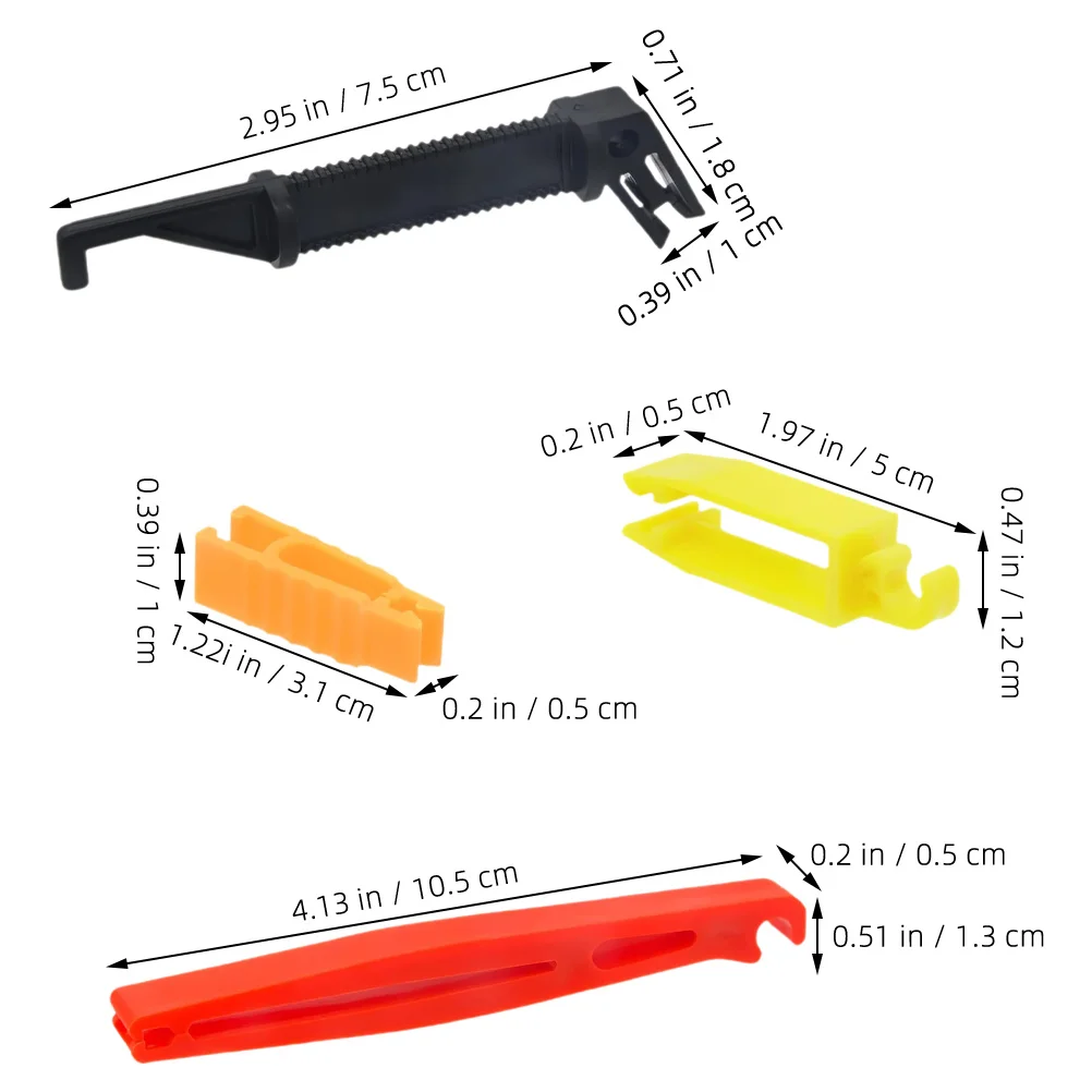 4Pcs Mini Fuse Puller Tools for Auto Electrical Systems Universal Car Fuse Extractor for Suv Truck Motorcycle Maintenance Kit
