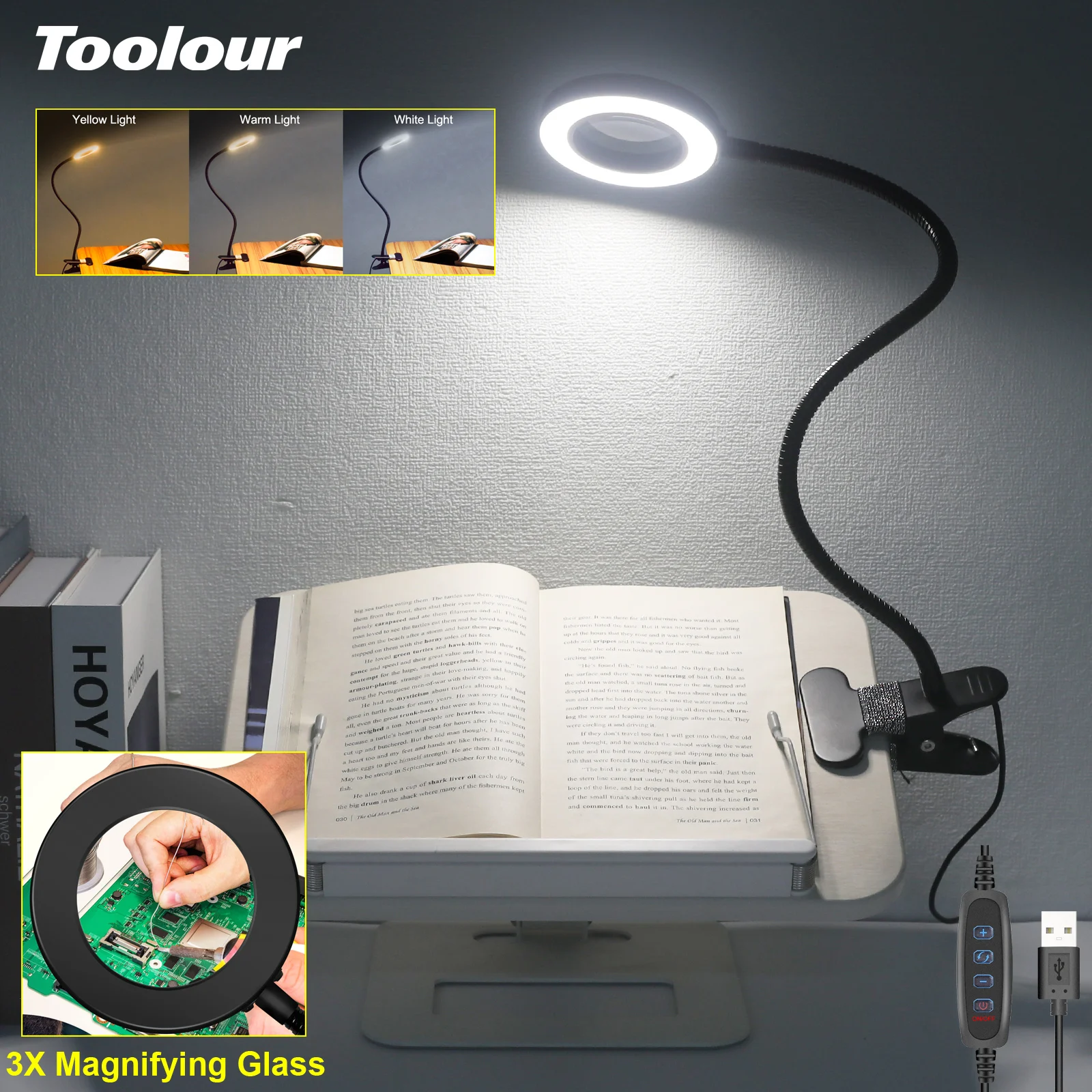 Toolour 3X Magnifyi…