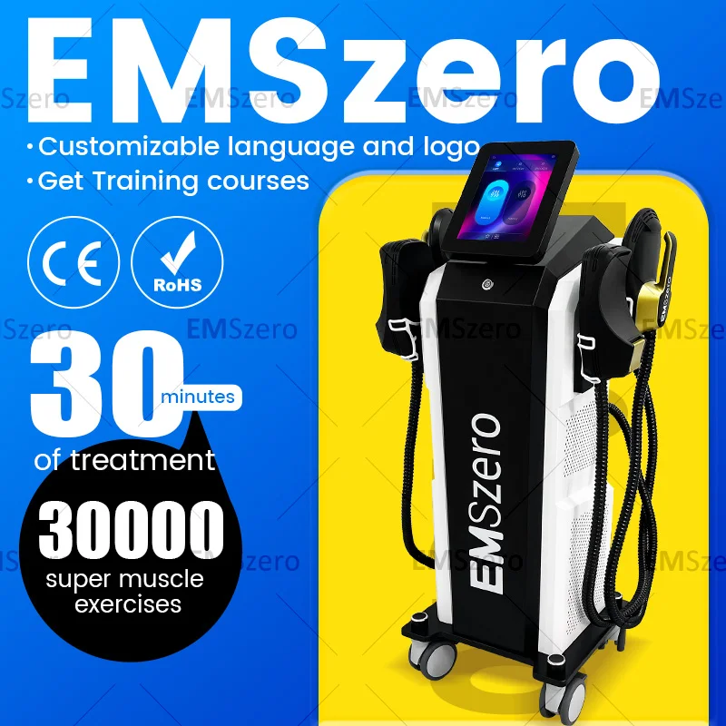 

EMS ZERO Neo RF Body Shaping Machine PRO Ultra 2025 Emszero Sculpt Fat Burning EM Electromagnetic Muscle Stimulation Slimming