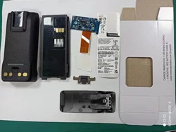 Caja de batería con placa para Motorola R7, walkie-talkie, pmn4808a