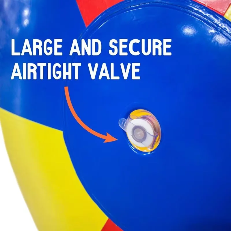 80cm/100cm/150cm Giant Inflatable Beach Ball Pool Play Ball Large Inflatable Colorful Ball Toys for Children