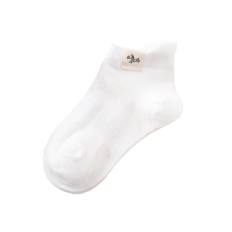 Calcetines cortos transpirables para niños de 1 a 9 años, medias finas de primavera y verano, 5 pares
