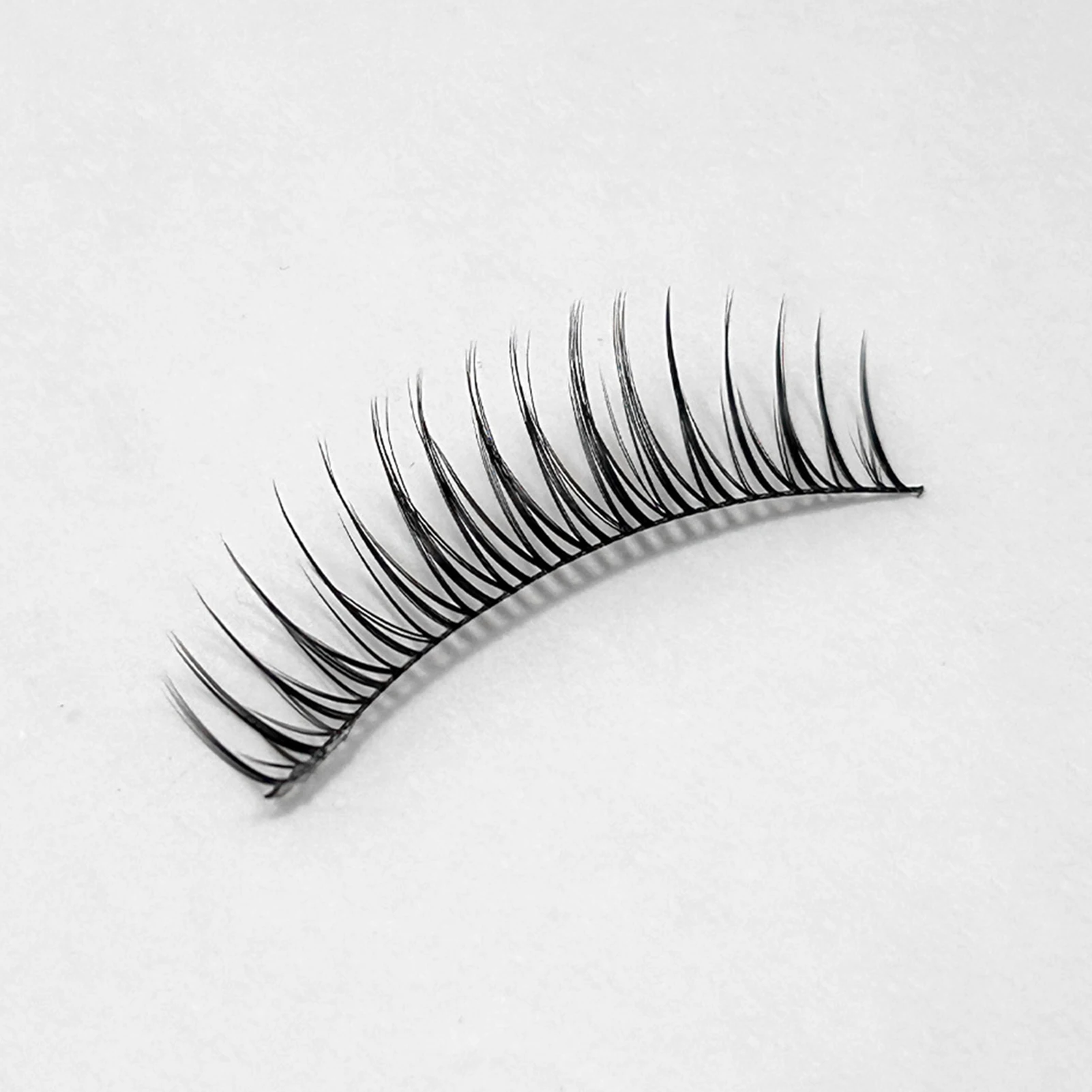 5ペア DIY アニメ フルストリップ ラッシュ ドールアイ ナチュラル アジアン つけまつげ 太め 細め 黒軸 韓国アイドル風 フェイクラッシュ