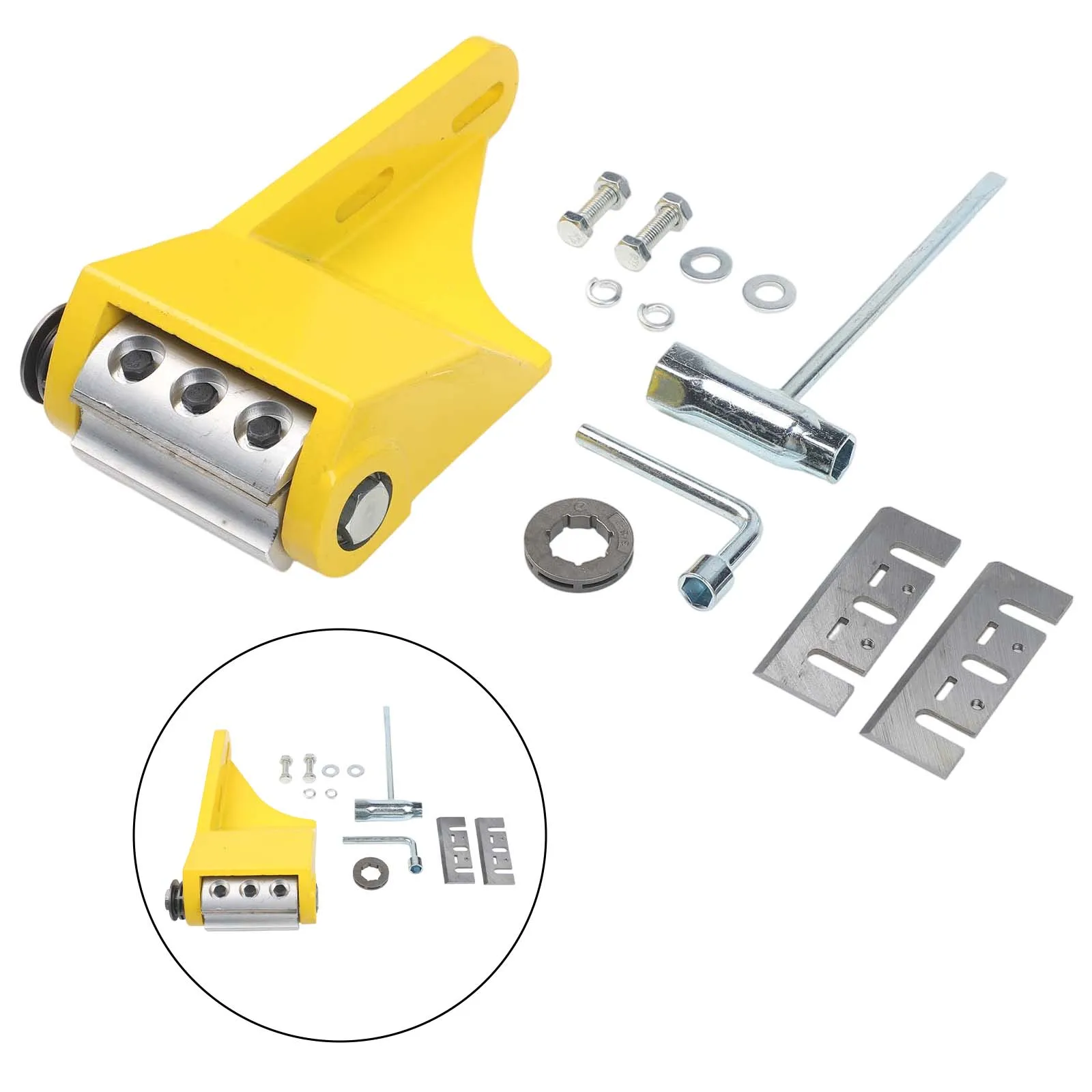 Time saving Log Peeler with Rust Prevention for surface Suitable for Professional and DIY Use for chainsaw Debarker Attachment