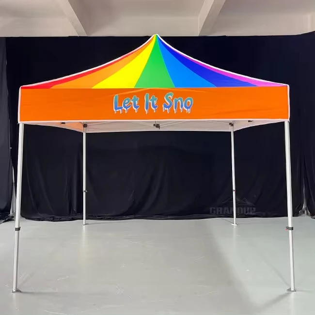 outdoor steel heavy duty pop up folding gazebo tent trade show advertising canopy tent business tent