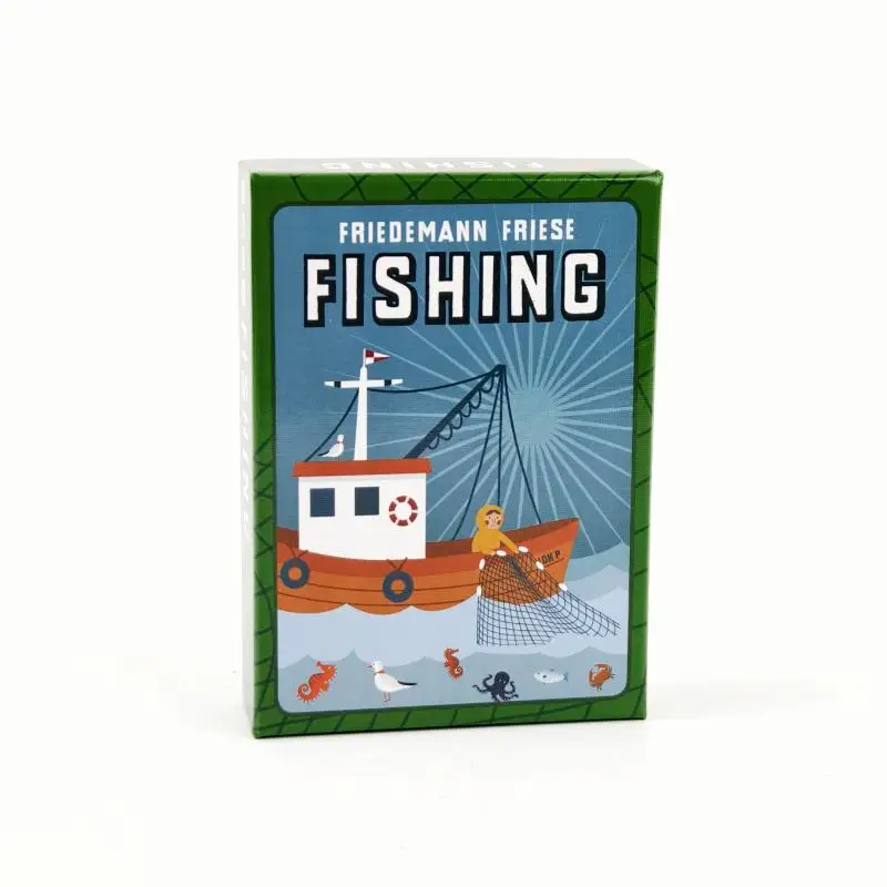 

"Put on a Fish Fight with Fishing Board Game - Fun for Friends/Family of 3-5"