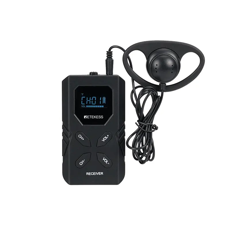 RETEKESS TT119 FM-Tourguide-System, Sender und Empfänger, Übersetzungssystem für Konferenzen, Besichtigungen, Museen – Detail 20