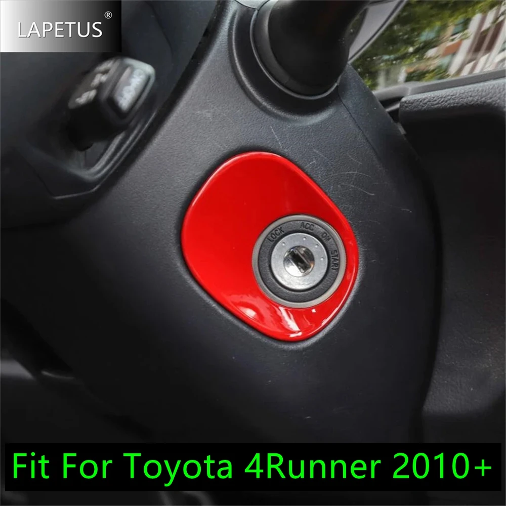 

Ignition Key Hole Lock Keyhole Switch Decoration Cover Trim Fit For Toyota 4Runner 2010 - 2019 ABS Car Interior Accessories