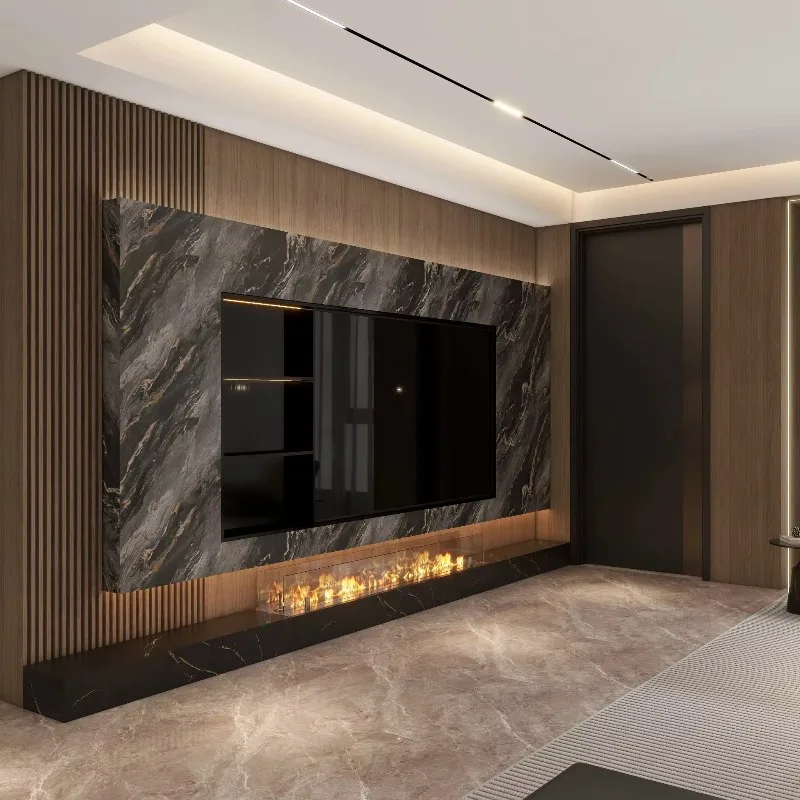 Customized Design. Simple Style Living Room Full-length Tv Cabinet for Home Use in The Living Room.Custom Modern TV