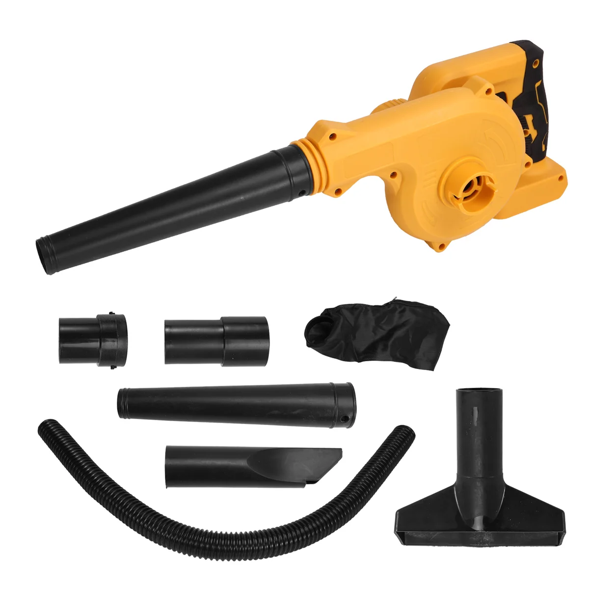 New Brush Cordless Leaf Blower for DeWalt Battery 2-In-1 Air Blower & Vacuum (No Battery)