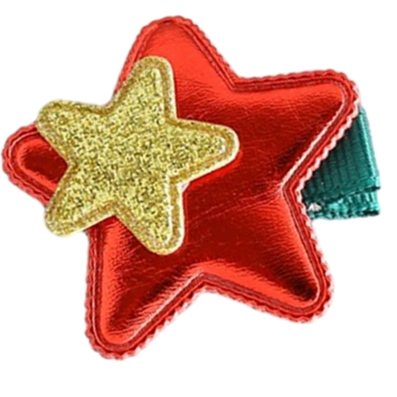 Hair Clip Star Y2K Silver Bangs Clip Sweet Girls Duckbill Clip Headdress Hair Accessories Metallic Hairpin