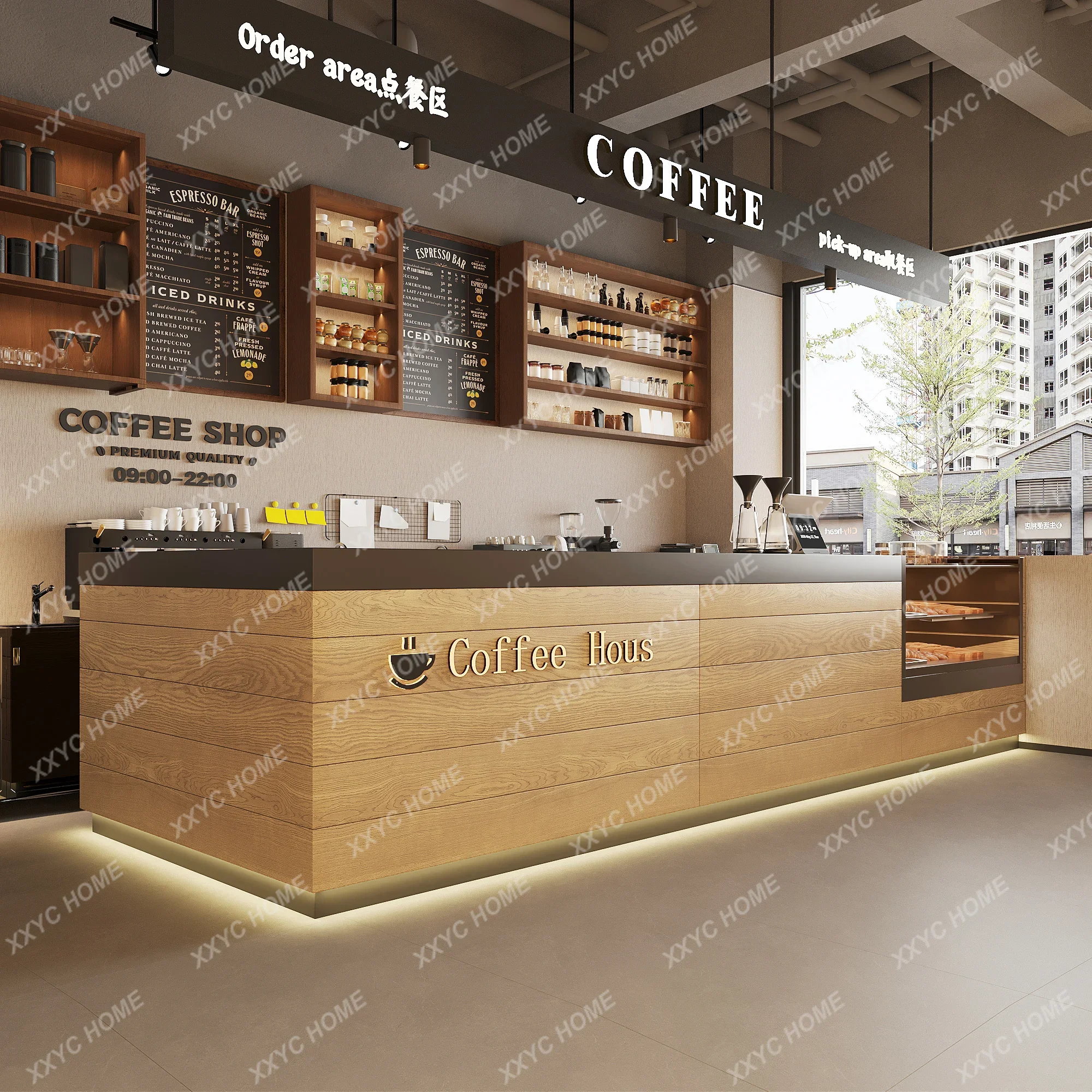 A Simple modern coffee shop ch - đánh giá và giá Coffee Tea Shop