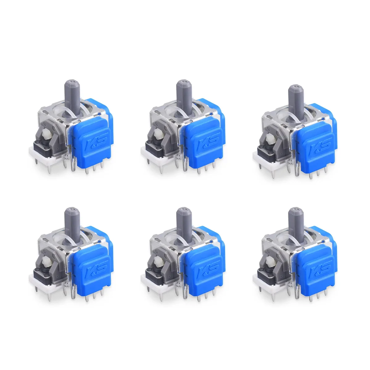 2/4/6/10 PCS Gekwalificeerde TMR Elektromagnetische Hall Effect Joystick Vervanging 3D Analoge Stick voor DualSense Controller voor PS5