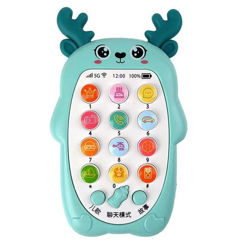 Baby Simulation Mobile Phone Children's Music Toy Early Education Educational Story Machine